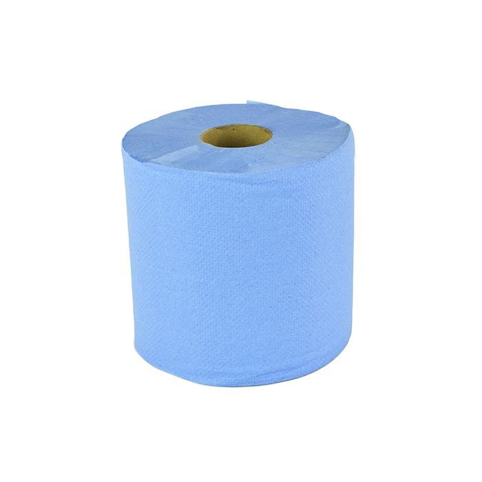 Centre Feed BLUE Paper - 2ply - L 250mm x H 180mm - 150 M Approx - 6 Rolls