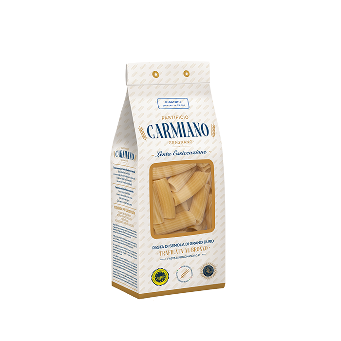 CARMIANO - Rigatoni IGP Pasta di Gragnano - 500gr