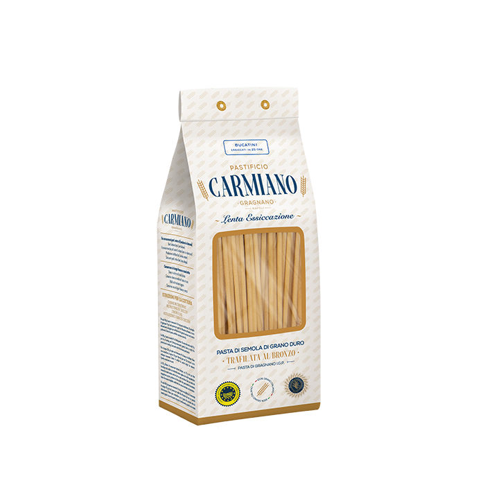 CARMIANO - Bucatini IGP Pasta di Gragnano - 500gr