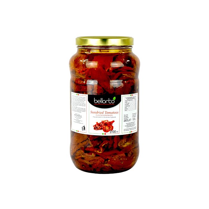 BELLORTO - Sundried Tomatoes in Oil Glass Jar - 2.9 g