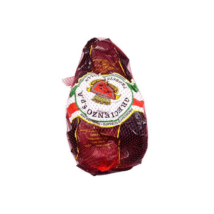 GRECI ENZO - Prosciutto Crudo Jolly  Cured Ham Pear Shape 14Months Approx. 7.500g (Price x kg)