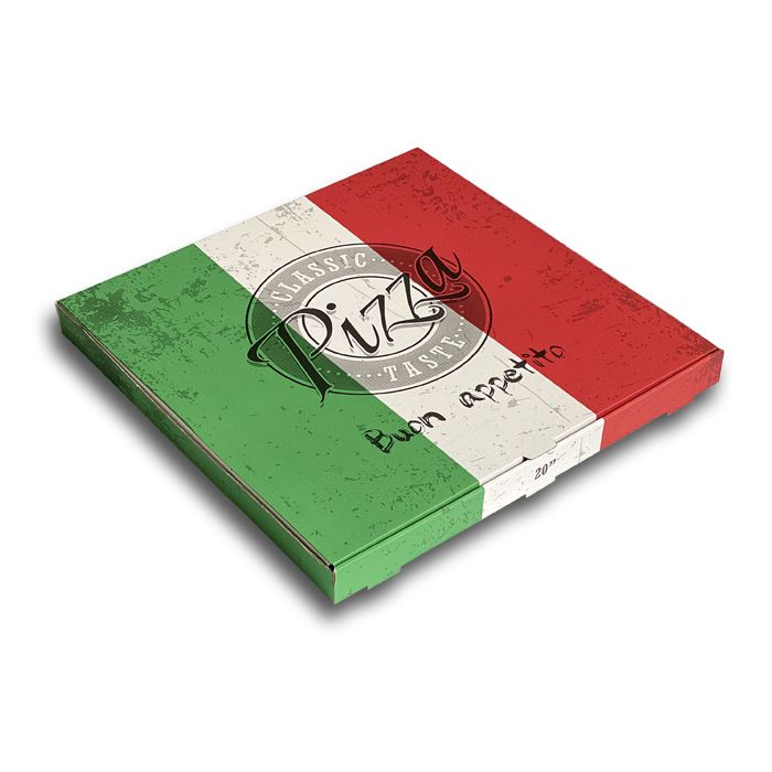 Pizza Box Italia - 50x50x4.5cm - 20" - 50 pz