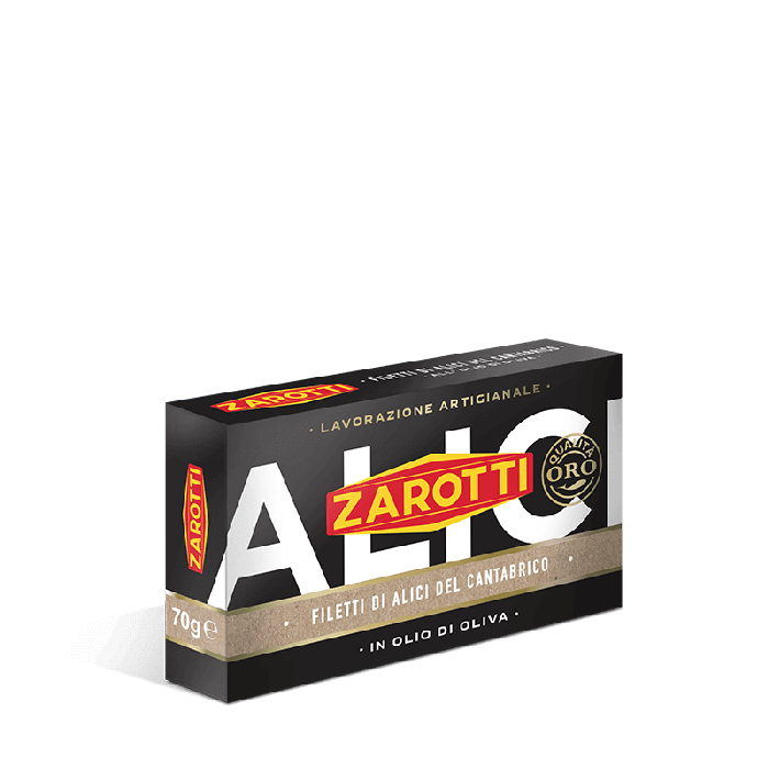 ZAROTTI - Anchovies Fillets From Cantabrian in Olive Oil - 70g