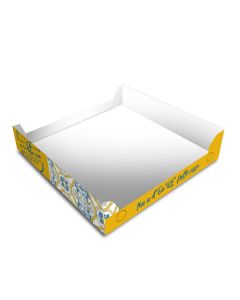 ADORE PIZZA CUBO - Pizza Box White Paper - 3col - 29,5x29,5x3 - 200 Pcs