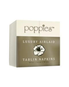 POPPIES - NAPKIN TABLIN AIRLAID CHAMPAGNE