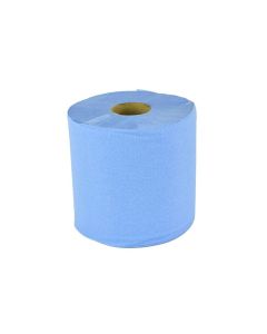 BERY - Centre Feed Paper Blue Paper - 2ply - 18cm x 150m Approx