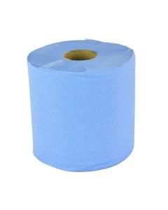 SUPREME - Centre Feed Blue Paper - 2ply - 70m