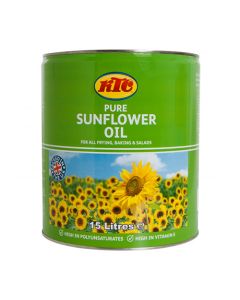 KTC  Pure Sunflower Oil - 15lt