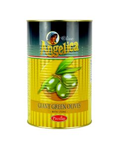 ANGELICA - Stone - Whole Giant Green Olives - 4.1kg