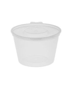 TESSERA - Transparent POT for Dressing & Sauces - 2oz - 60ml - 50pcs