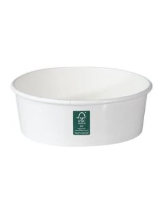 TESSERA - Kraft Paper Food Bowl - 150mm - 500ml - 50pcs