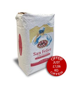 SAN FELICE - Pizza Flour type 00 - Red Bag - 12.5kg