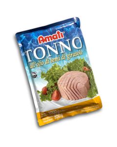 AMATI - Tuna in sunflower oil in Pouch - 1kg