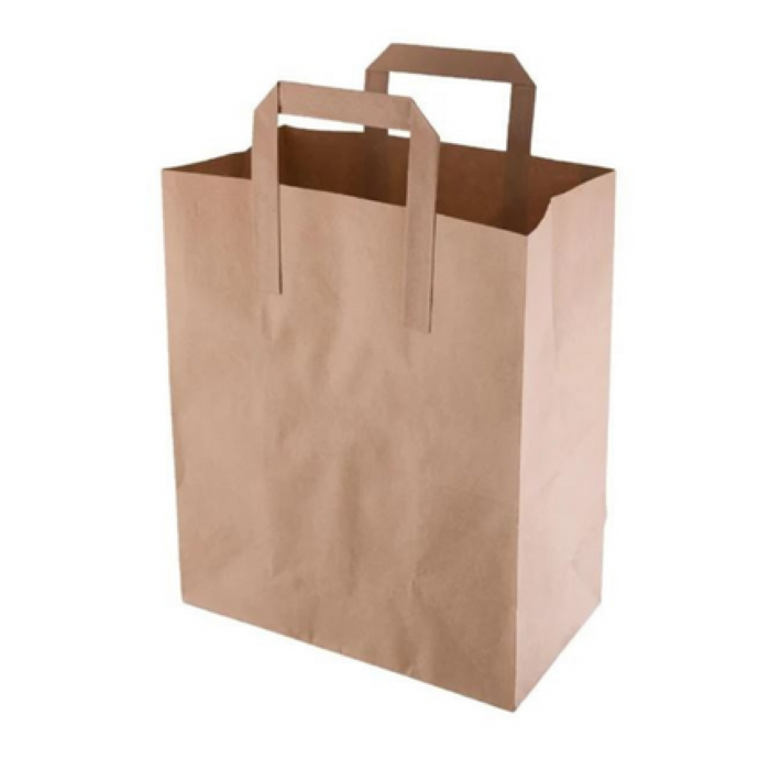 Brown Carrier Bag 