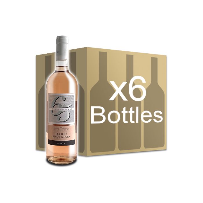 ALTA TERRA - Pinot Grigio Rosato Lucido 65 - 6x75cl