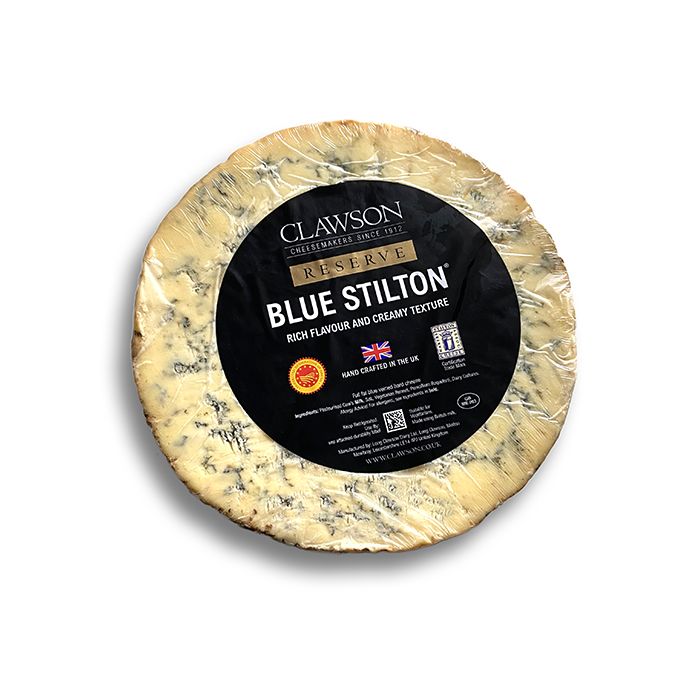 CLAWSON - Stilton Blue Cheese - Approx 2.2 Price x kg