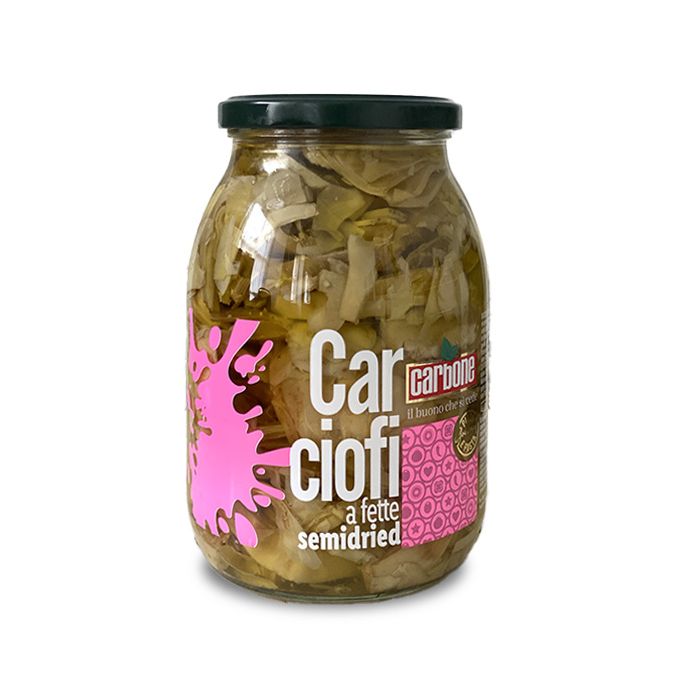 CARBONE - Sliced Artichoke in Oil - 950g