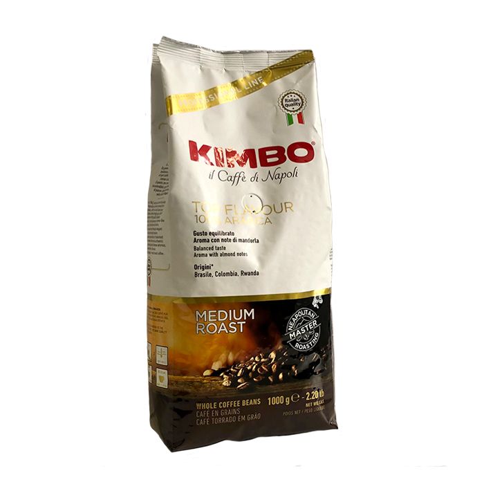 KIMBO - Caffe Beans Top Flovour 100% Arabica - 1kg