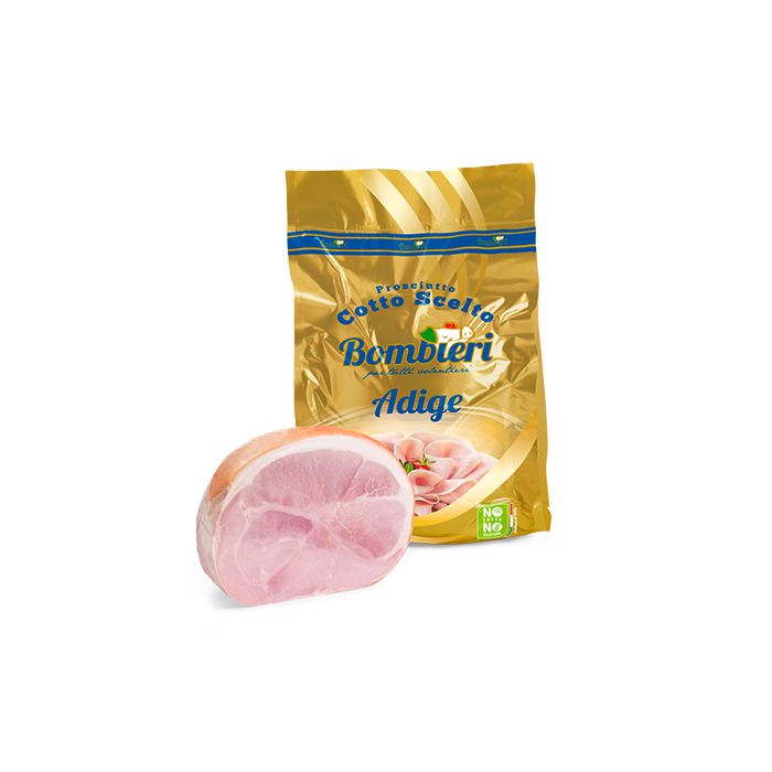 BOMBIERI - Scelto Cooked  Ham ''ADIGE'' - 4.5kg Approx.