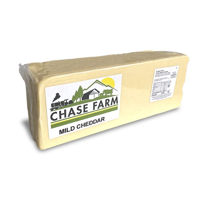 CHASE FARM - Cheddar Mild Cheese Block - Approx 5.5kg