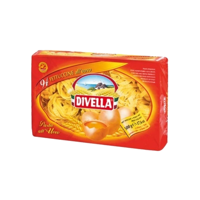 DIVELLA - Fettuccine Egg - 12x500 g