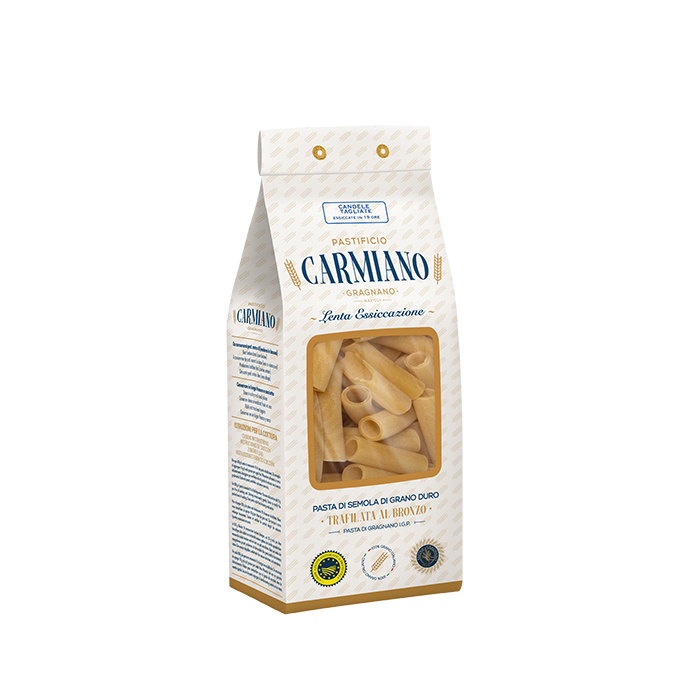 CARMIANO - Candele Tagliate IGP Pasta di Gragnano - 500gr