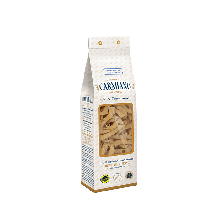 CARMIANO - Torchietti IGP Pasta di Gragnano - 500gr