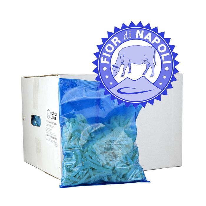 FIOR DI NAPOLI - Fior di Latte Julienne Cut - 1kg Bag