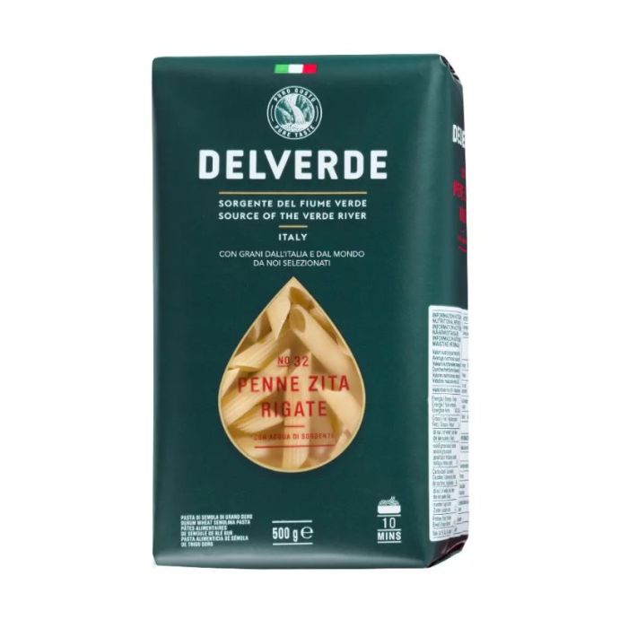 DELVERDE - Penne Zita Rigate N32 - 20x500g