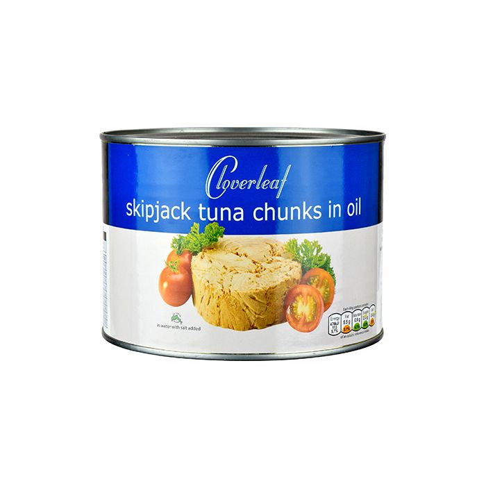 CLOVERLEAF - Tuna Chunks in Oil - 1700g