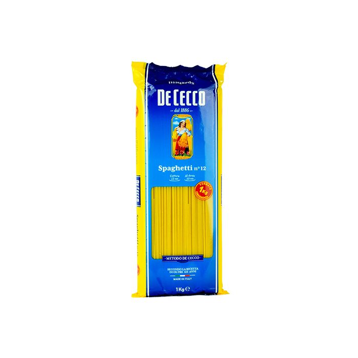 Spaghetti n.12 (12 x 1 kg) De Cecco