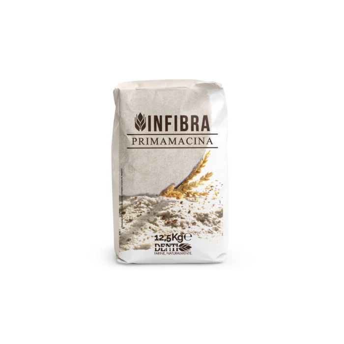 DENTI - Farina INFIBRA PRIMAMACINA NOIR - 12.50kg