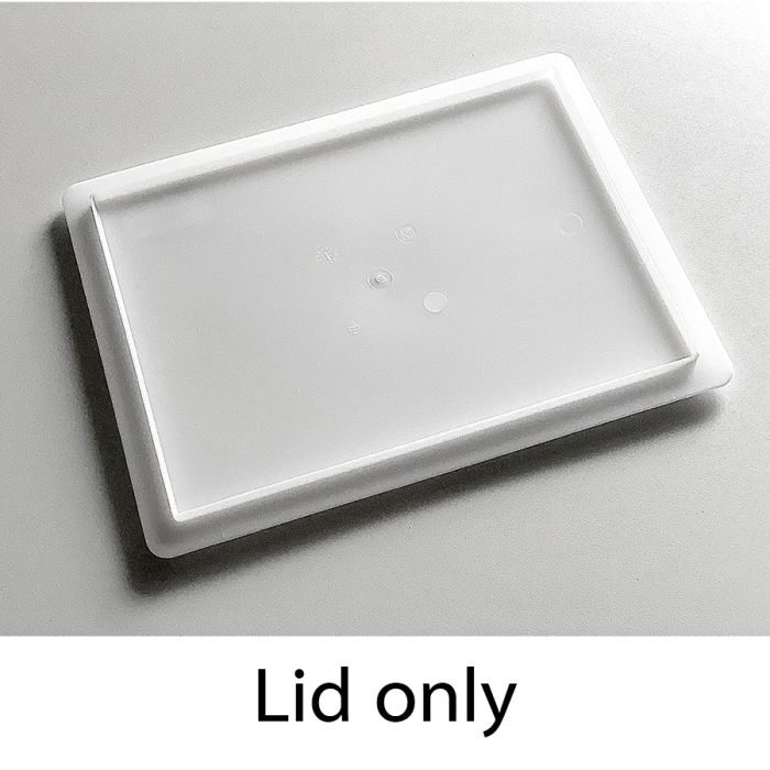 GIMETAL - Lid for Pizza Dough Tray - 40x30cm