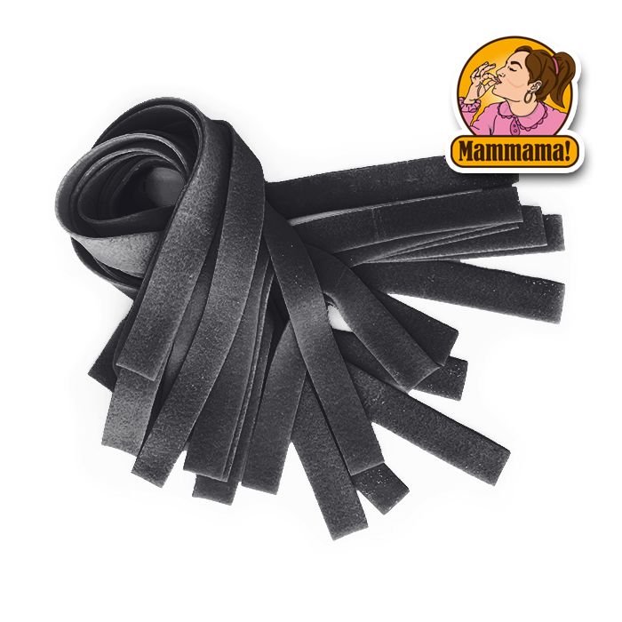 MAMMAMA - Pappardelle Squid Ink Pasta - 1 kg