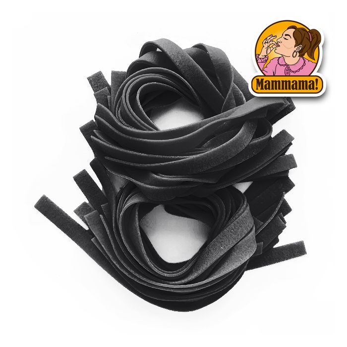 MAMMAMA - Tagliatelle Squid Ink Pasta - 1 kg