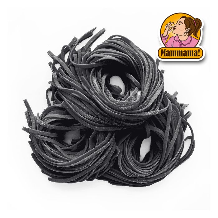 MAMMAMA - Tagliolini Squid Ink Pasta - 1 kg