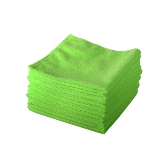 OPTIMA - Proclean Green Microfibre Cloths x 10