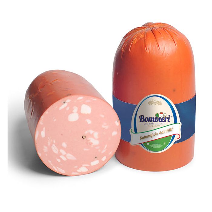 BOMBIERI - Mortadella 1/2 No Pistacchio - Approx 3.1kg Price /kg