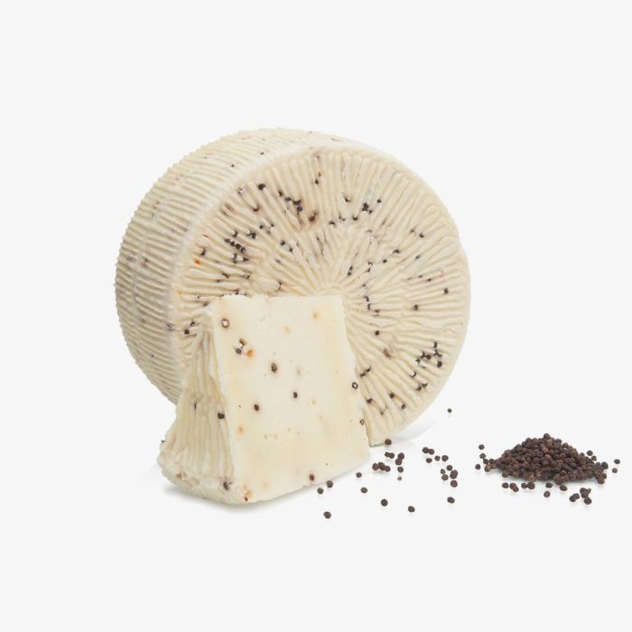 PALMERI - Formaggio Mini PEPE NERO LEGGERELLI - Approx. 500gr - Price x kg