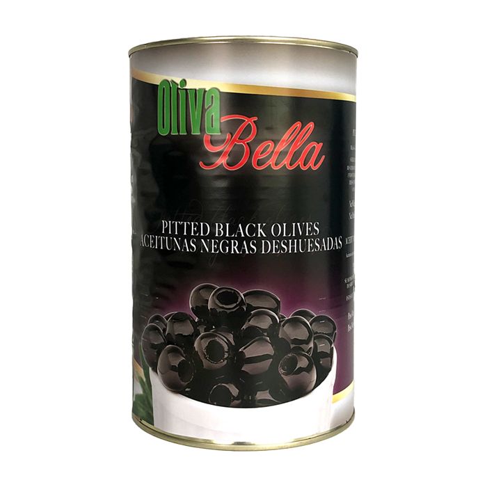 ELISA - Pitted Small Black Olives - 4.1kg