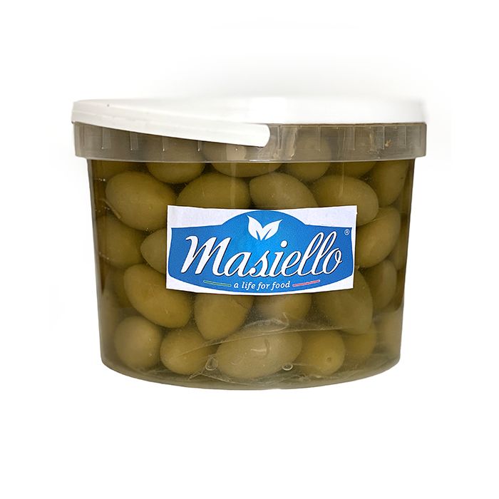 MASIELLO - Giant Green Olives With Pip Bella Cerignola - 3.4kg