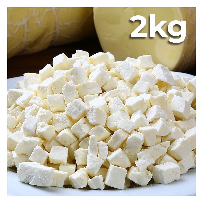 PURE - Mozzarella Diced - (10MM) - 2kg