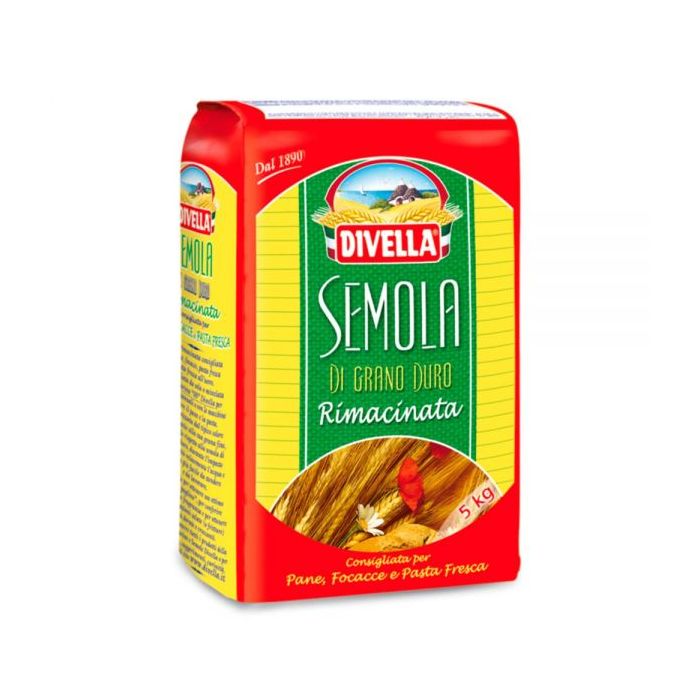 DIVELLA - Semola Rimacinata - 5 kg