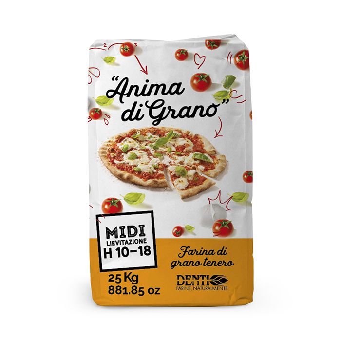 DENTI - Anima Wheat Pizza Flour Type 001 MIDI - 25kg