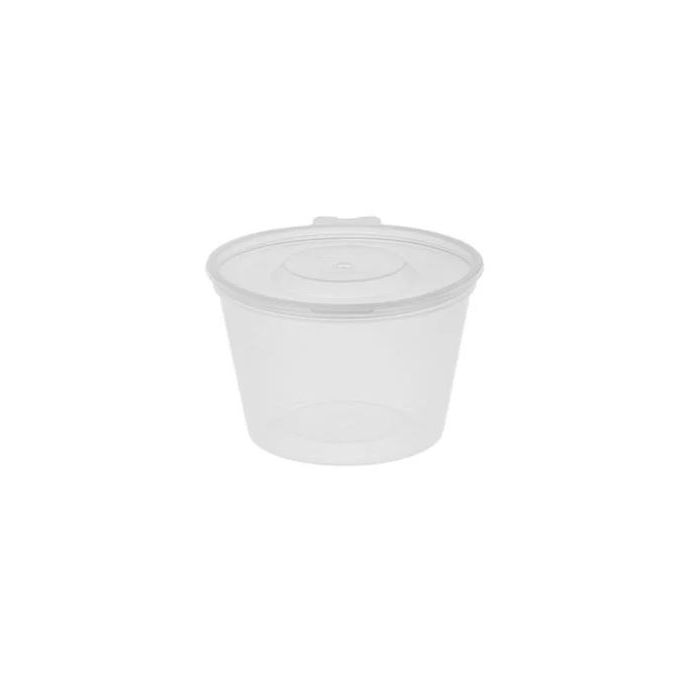 TESSERA - Transparent POT for Dressing & Sauces - 2oz - 60ml - 50pcs