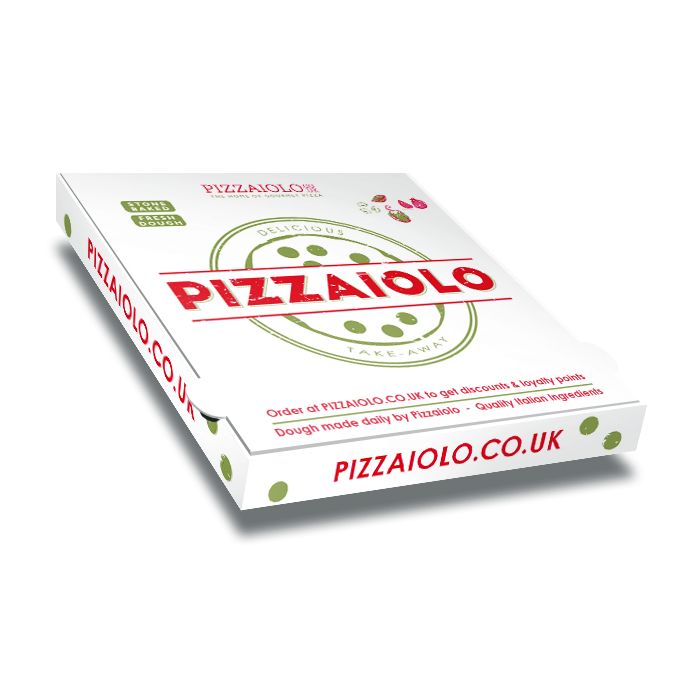 PIZZAIOLO - Pizza Box Customised - 32x32x4 - 100pcs