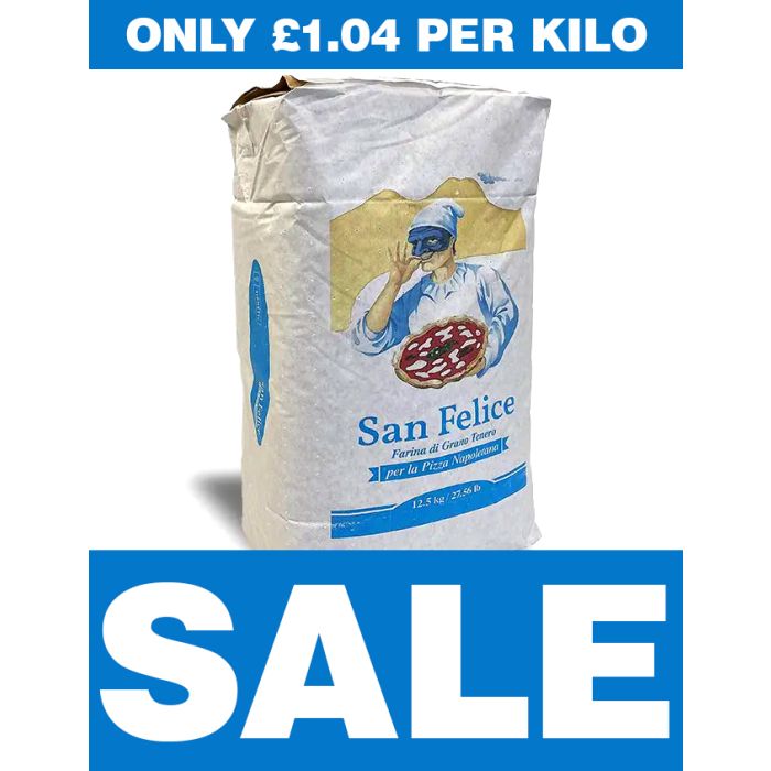 SAN FELICE - Traditional Pizza Flour type 00 - Blue Bag - 12.5kg