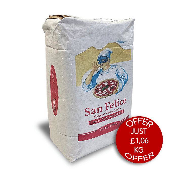 SAN FELICE - Pizza Flour type 00 - Red Bag - 12.5kg