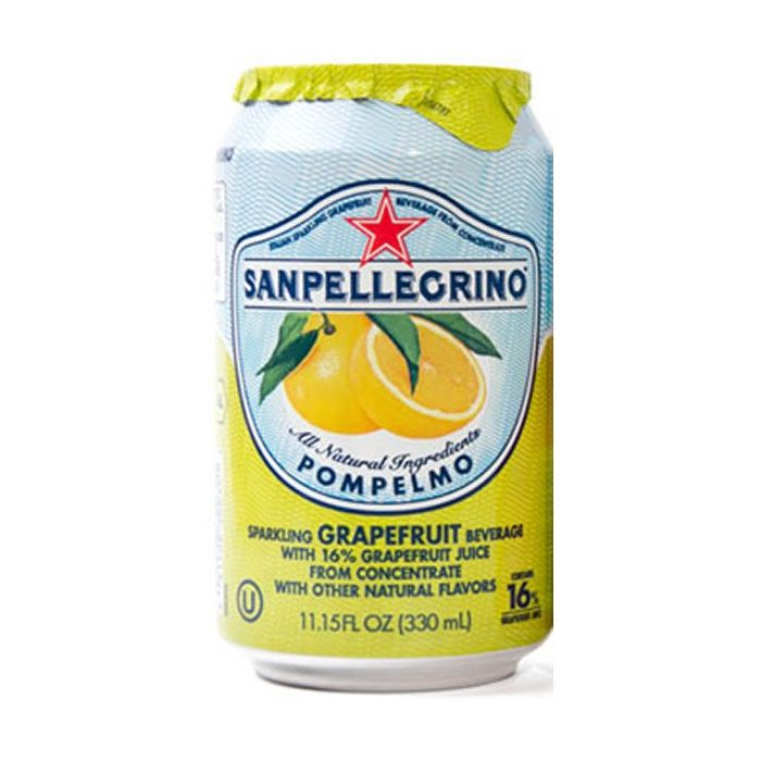 SAN PELLEGRINO - Can - Grapefruit Drink - 24x330ml