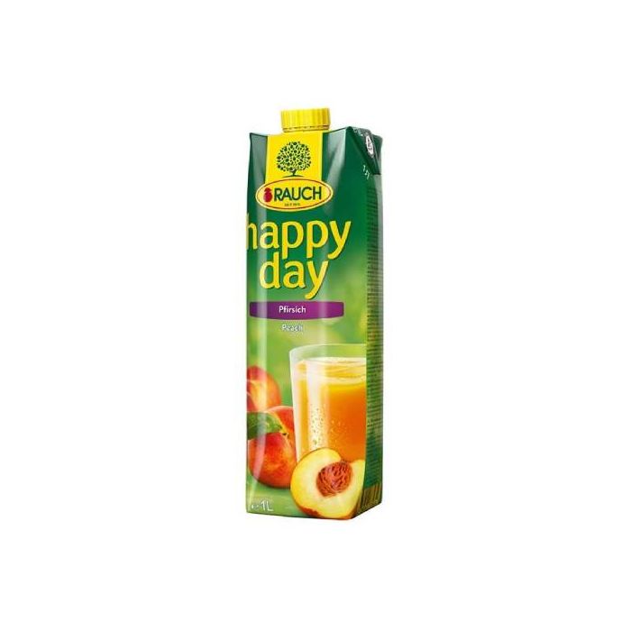 RAUCH - Happy Day Peach Juice - 12x1 l